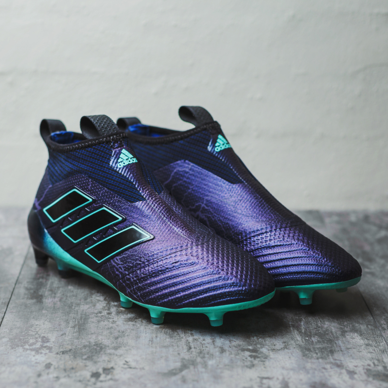 chuteira adidas preta com raios