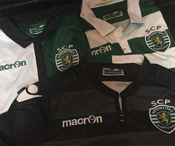 Camisas do Sporting Clube de Portugal 20152016 Macron » Mantos do Futebol