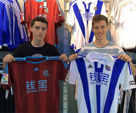 Camisas do Real Sociedad 2015-2016 Adidas » Mantos do Futebol