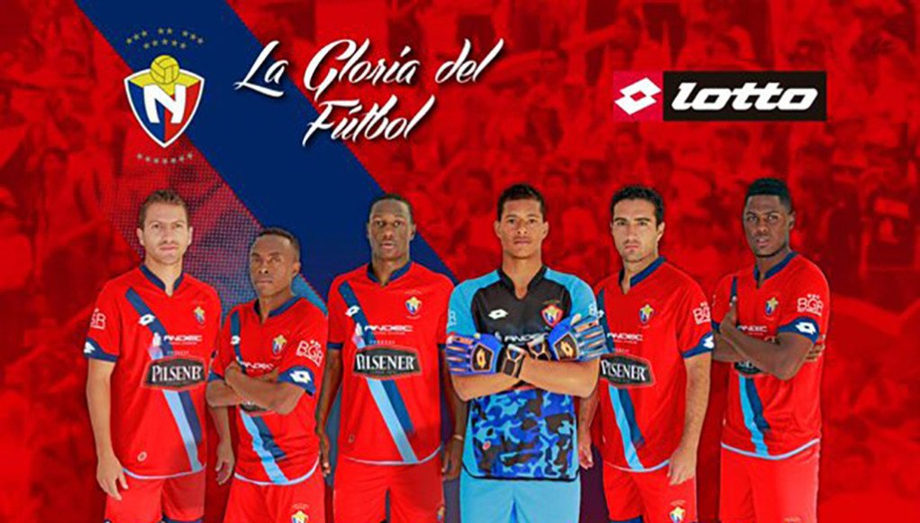 Camisas do CD El Nacional 2016 Lotto » Mantos do Futebol