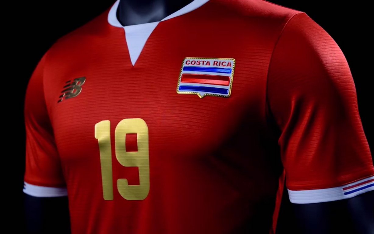 Camisas da Costa Rica 2016 New Balance Copa América Centenario » Mantos