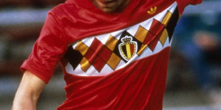 Camisa da Bélgica Eurocopa 1984 Adidas » Mantos do Futebol