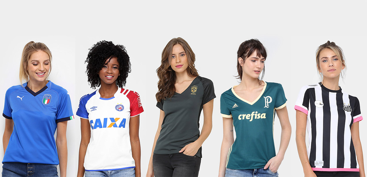 camisetas femininas netshoes