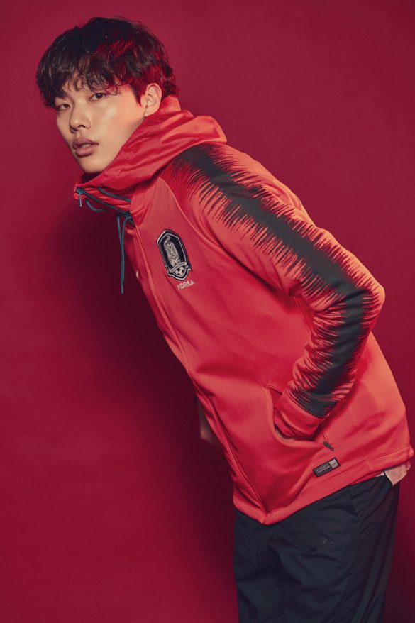 Novas camisas da Coréia do Sul 2018 Nike Copa do Mundo Mantos do Futebol