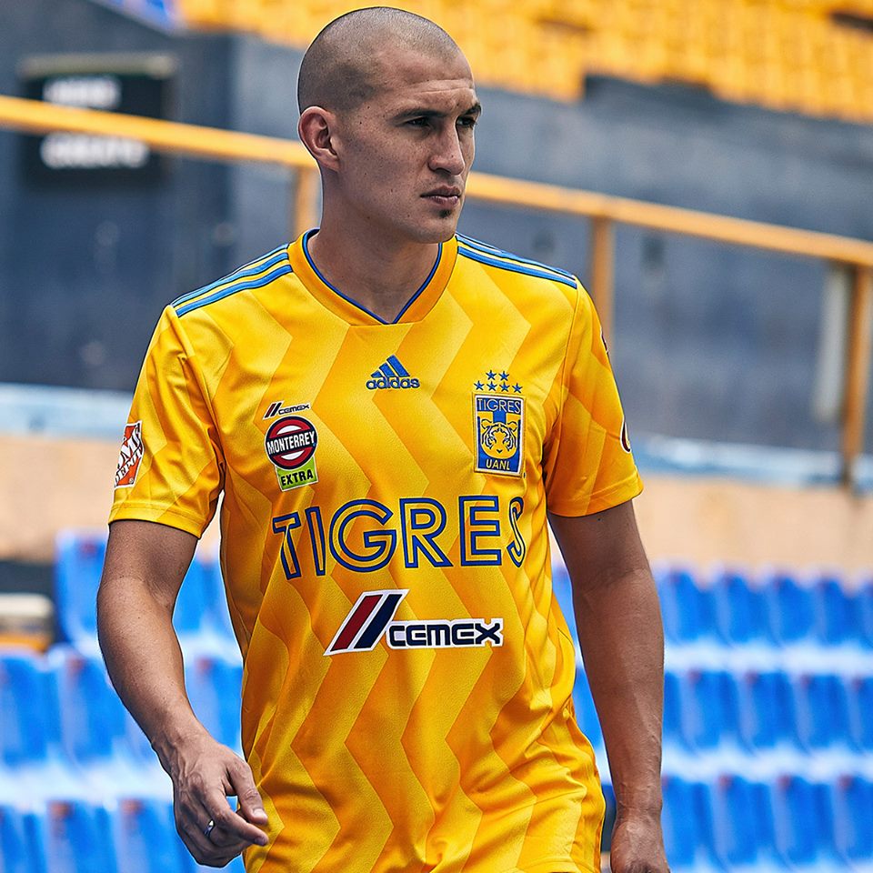 Nova camisas do Tigres UANL 20182019 Adidas Mantos do Futebol