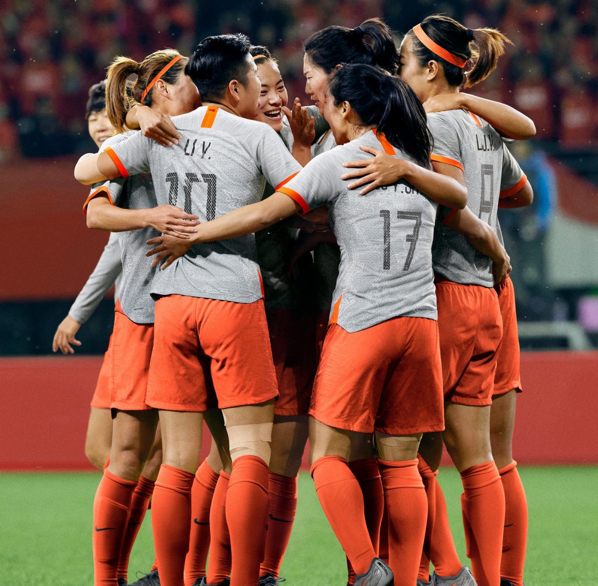 Camisas da seleção feminina da China 2019 Nike Copa do Mundo MDF Camisas da seleção feminina da China 2019 Nike Copa do Mundo MDF