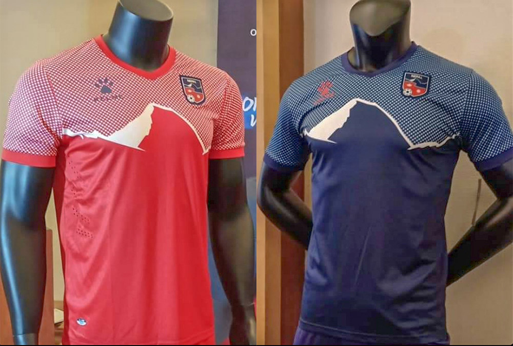 Novas camisas da Seleção do Nepal 2019 Kelme Mantos do Futebol