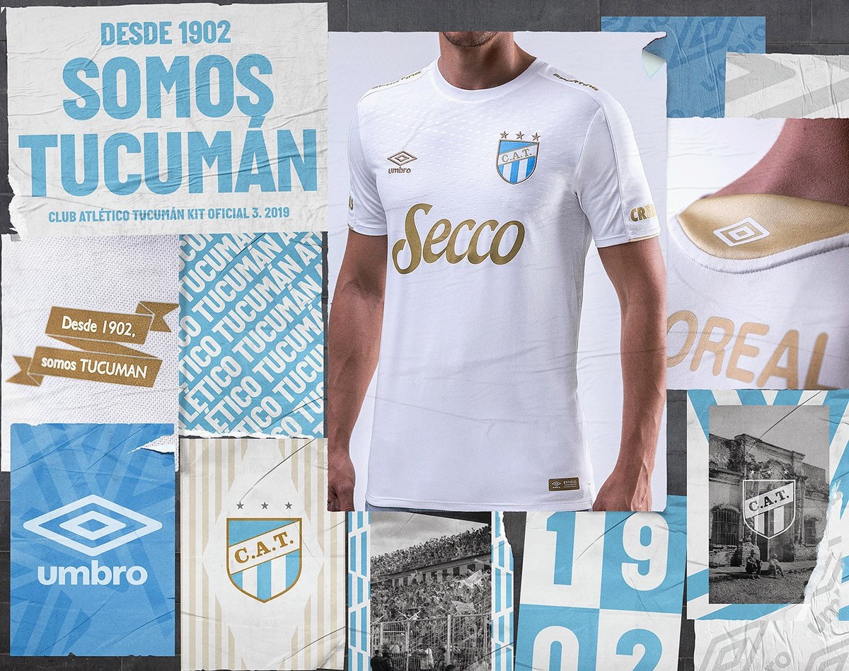 Nova terceira camisa do Atlético Tucumán 2019-2020 Umbro | MDF