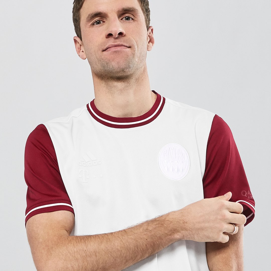 Camisa de 120 anos do Bayern de Munique 2020 Adidas » MDF