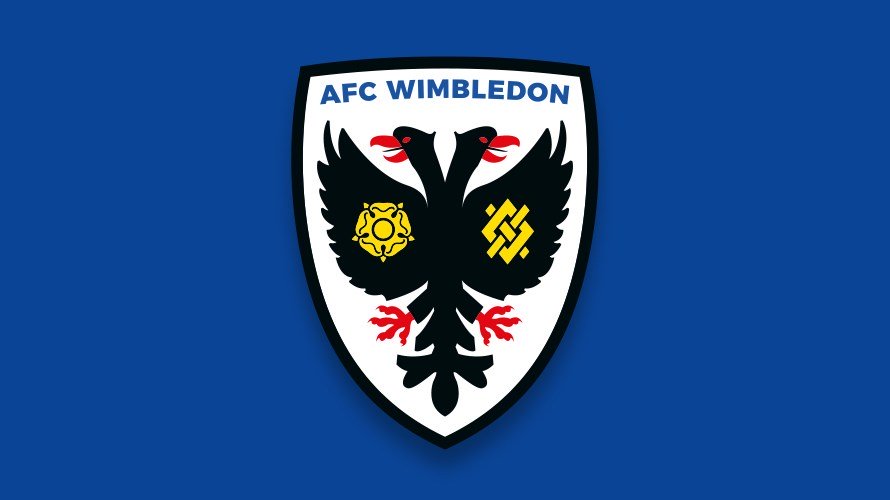 AFC Wimbledon apresenta novo escudo ?? Mantos do Futebol