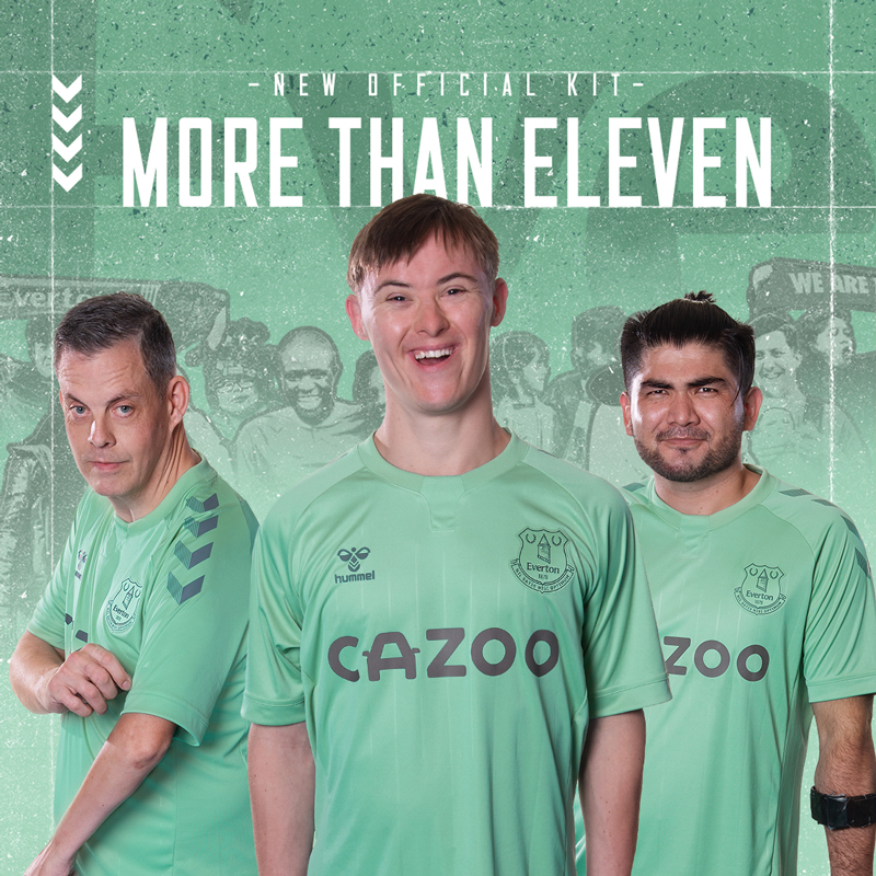 Camisa everton verde Clearance