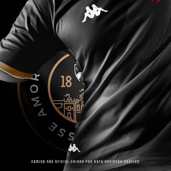 Nova camisa do Vasco da Gama 2021-2022