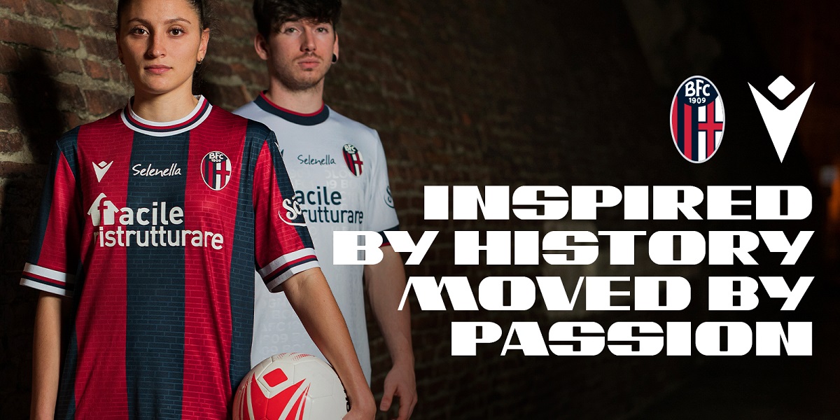 Novas camisas do Bologna 20212022 Macron » Mantos do Futebol