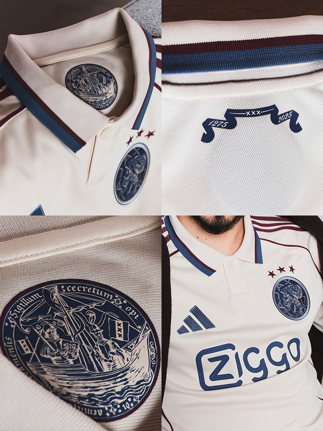 Terceira camisa do Ajax 2025-2026 adidas