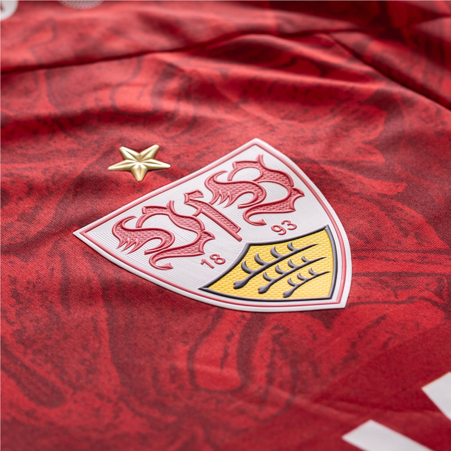 Camisa reserva do VfB Stuttgart 2025-2026 é apresentada pela JAKO