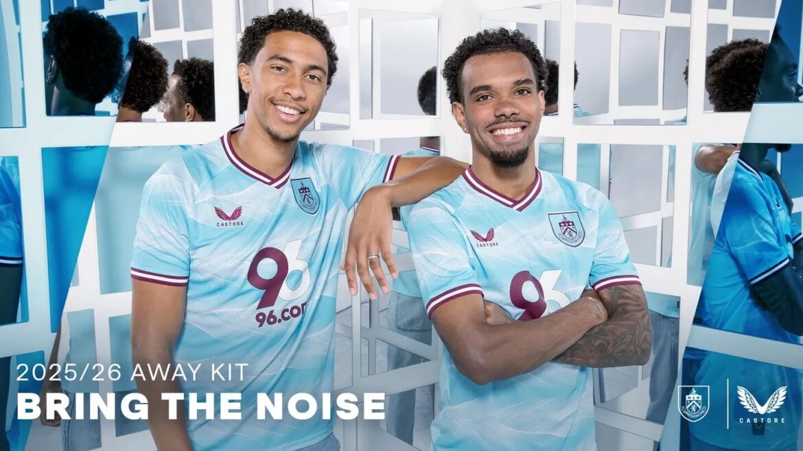 Burnley apresenta nova camisa reserva 2025-2026 com homenagem aos torcedores