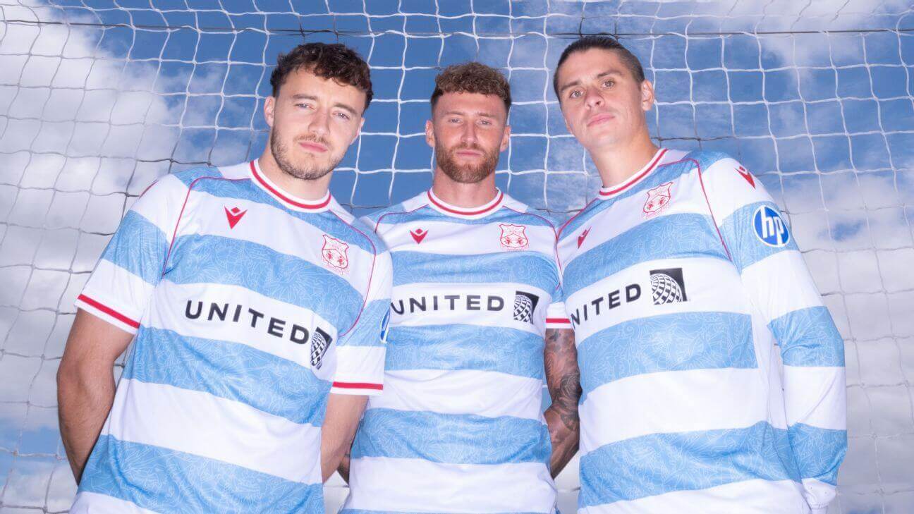 Terceira camisa do Wrexham AFC 2025-2026 Macron
