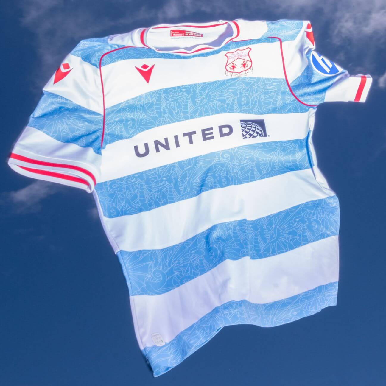 Terceira camisa do Wrexham AFC 2025-2026 Macron