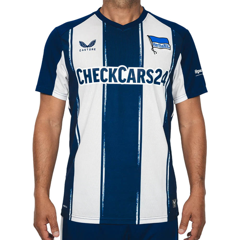 Camisa titular do Hertha Berlin 2025-2026 Castore