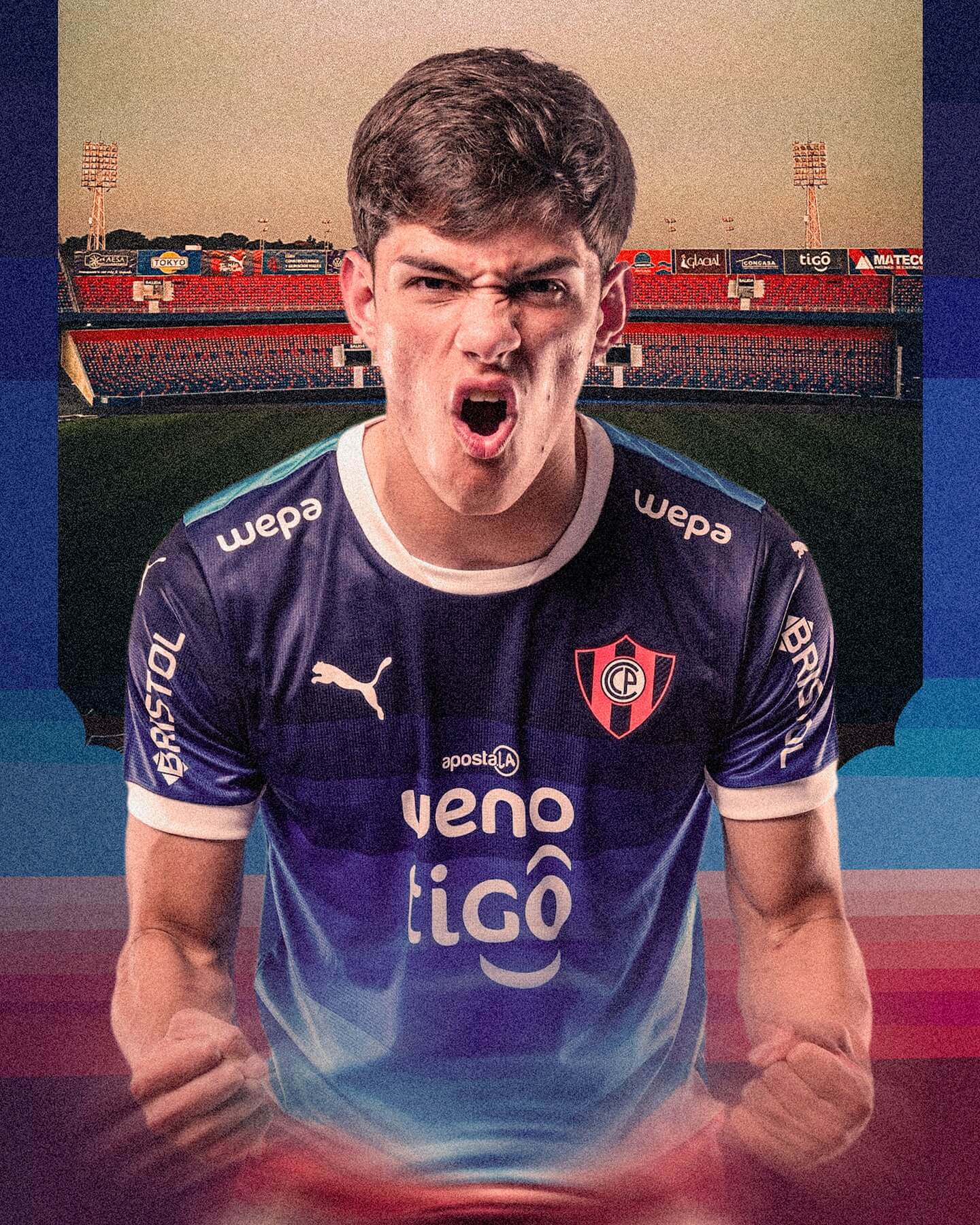 Terceira camisa do Cerro Porteño 2025-2026 PUMA