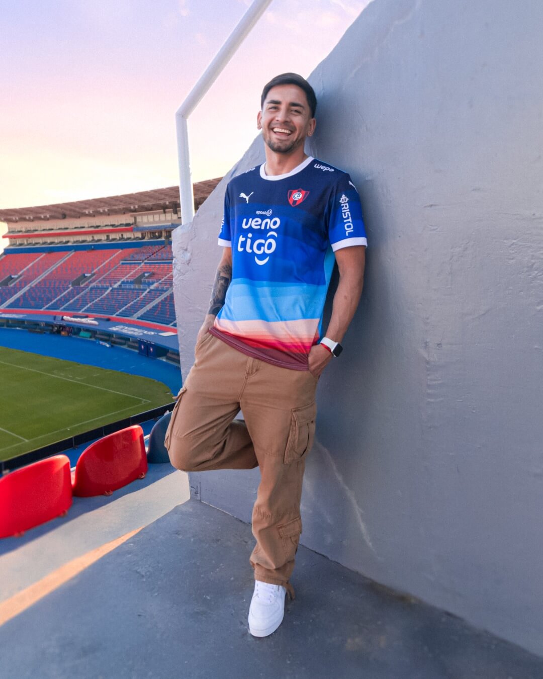 Terceira camisa do Cerro Porteño 2025-2026 PUMA