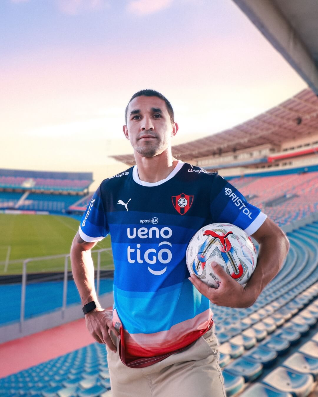 Terceira camisa do Cerro Porteño 2025-2026 PUMA