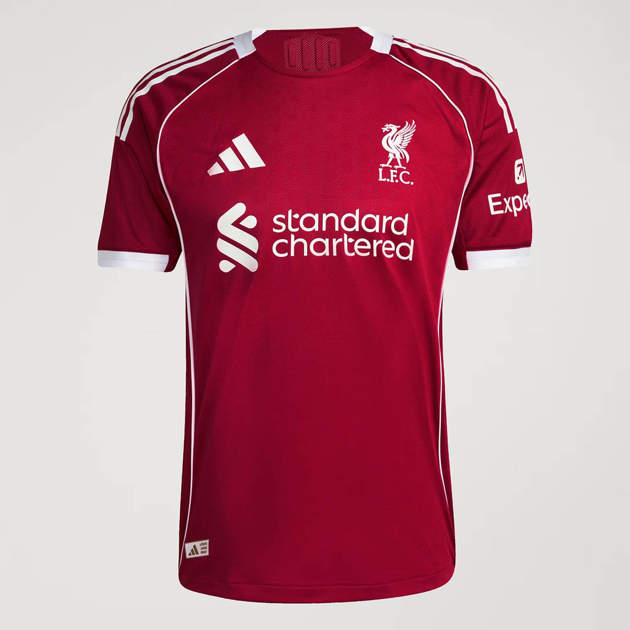 Camisas do Liverpool FC 2025-2026 adidas Home