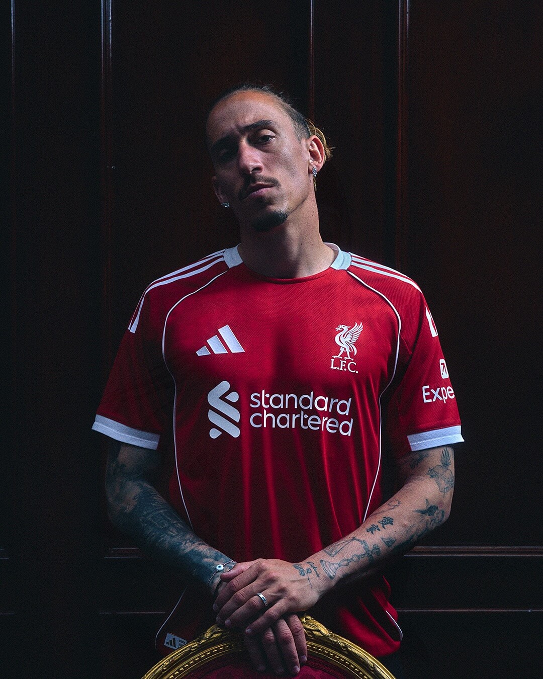 Camisas do Liverpool FC 2025-2026 adidas Home