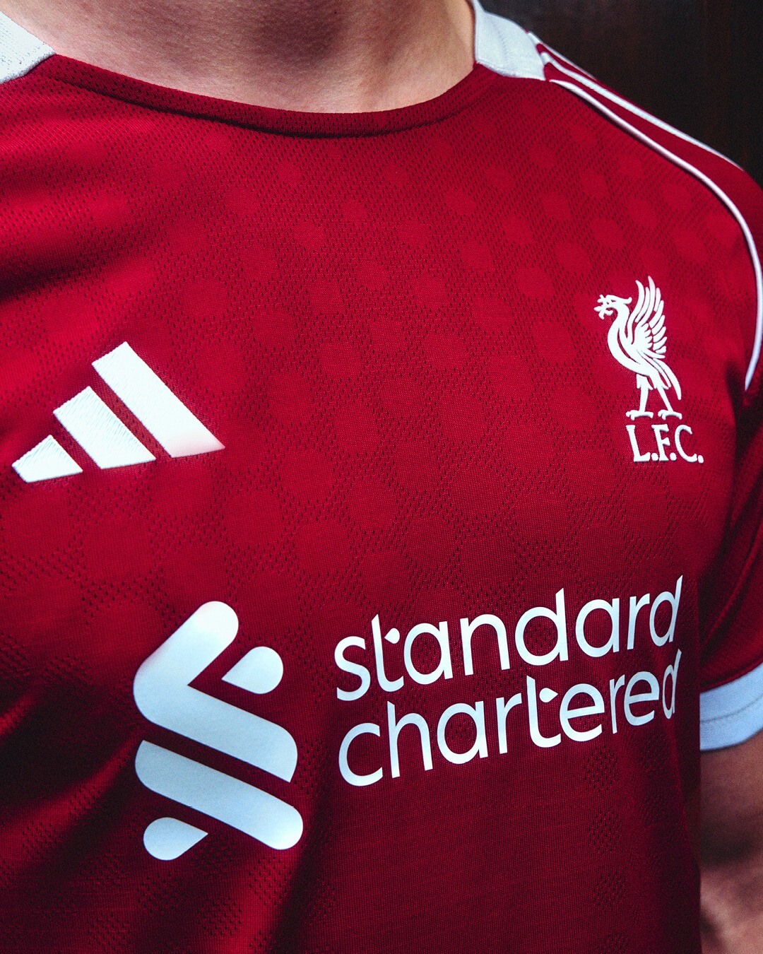 Camisas do Liverpool FC 2025-2026 adidas Home