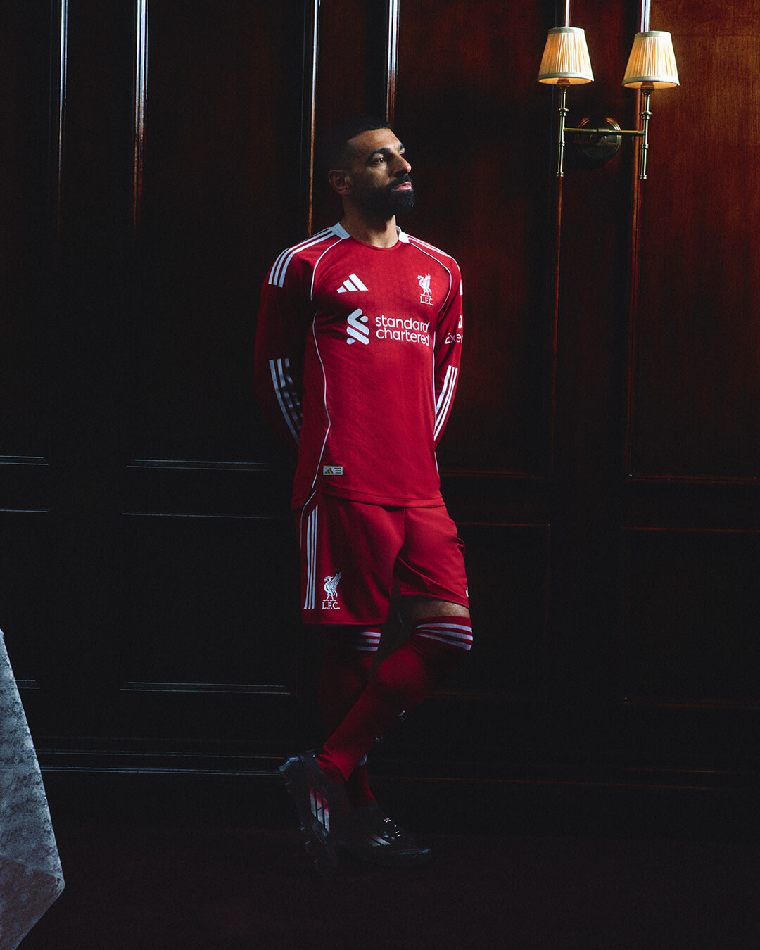 Camisas do Liverpool FC 2025-2026 adidas Home