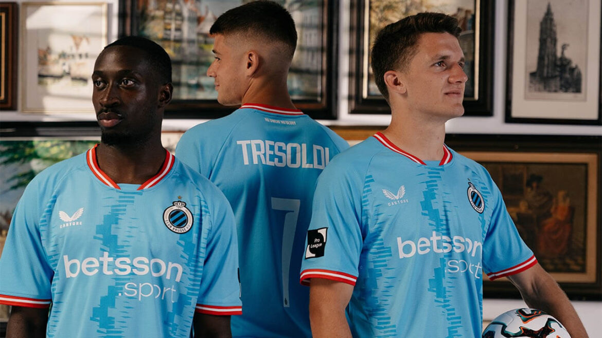 Terceira camisa do Club Brugge 2025-2026 Castore