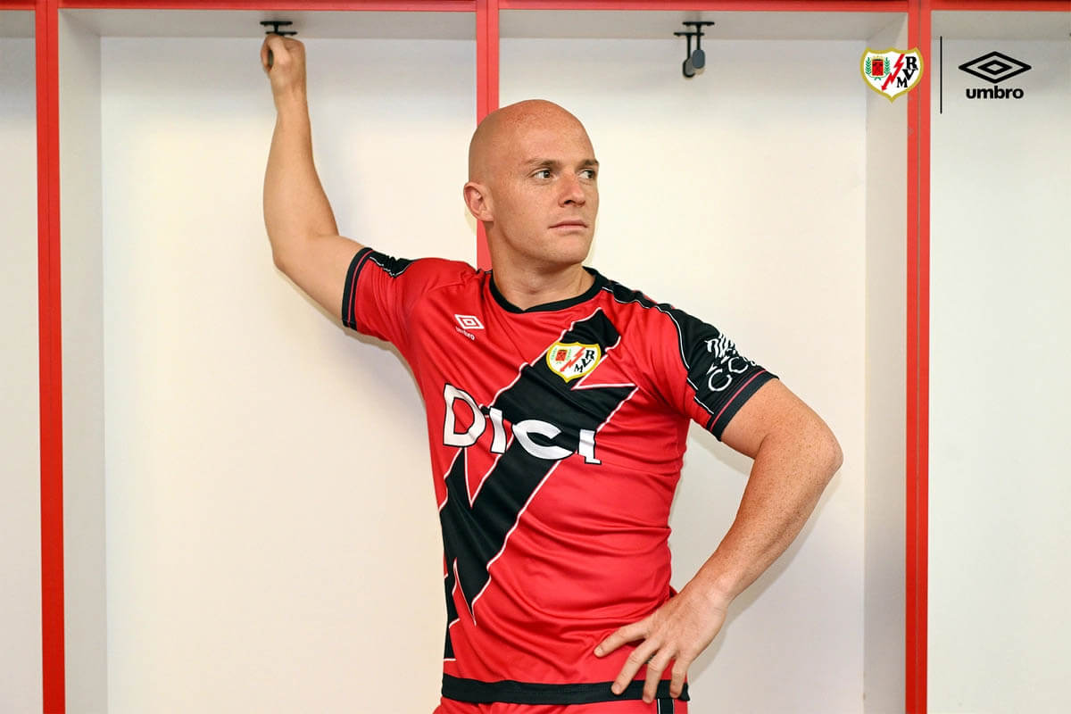 Camisas do Rayo Vallecano 2025-2026 Umbro