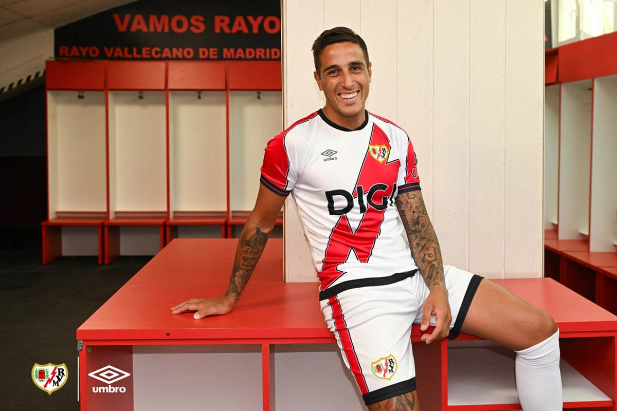 Camisas do Rayo Vallecano 2025-2026 Umbro