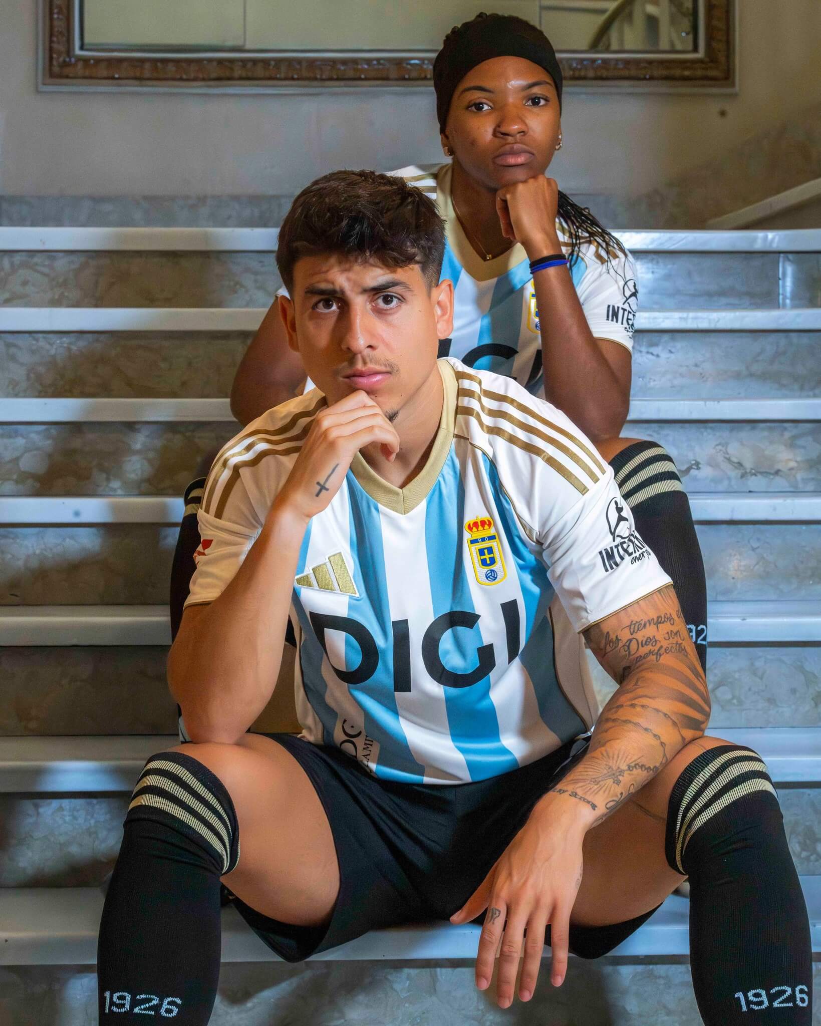 Real Oviedo lança novas camisas reservas para a 2025-2026