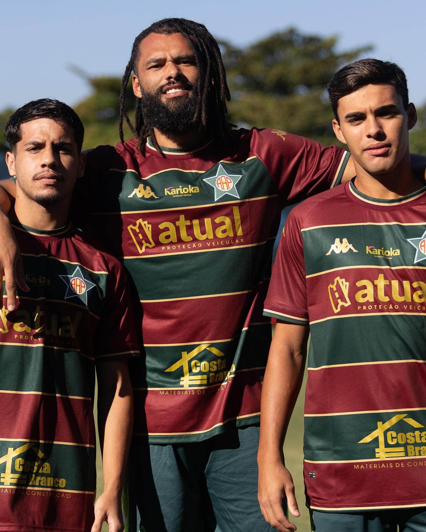 Terceira camisa da Portuguesa Rio 2025-2026 Kappa
