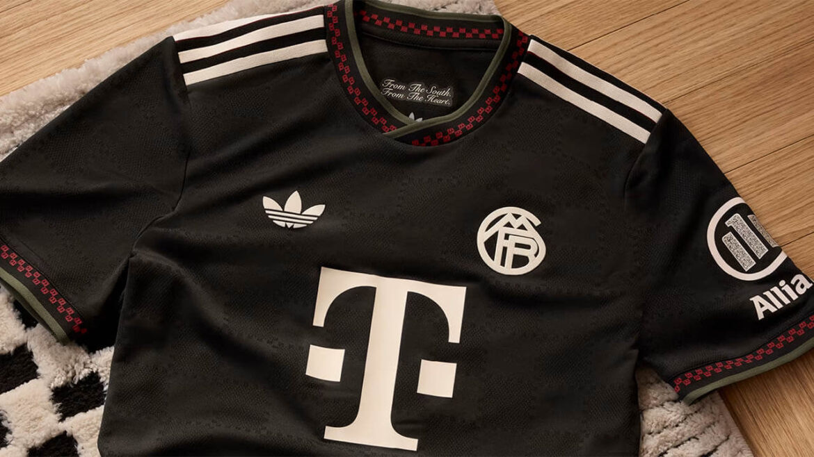 Terceira camisa do Bayern de Munique 2025-2026 Adidas Champions League a Terceira camisa do Bayern de Munique 2025-2026 Adidas Champions League