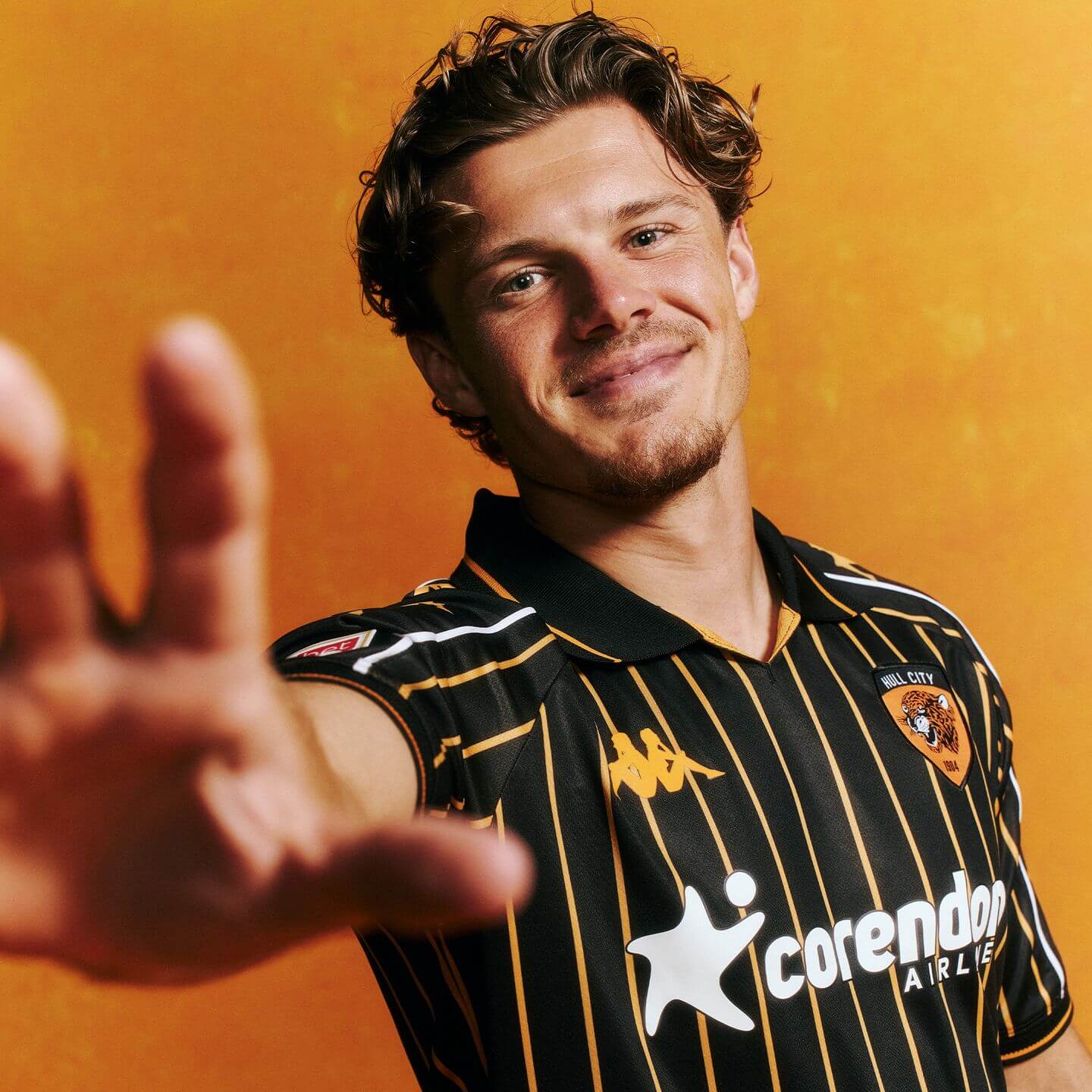 Camisa reserva do Hull City 2025-2026 Kappa