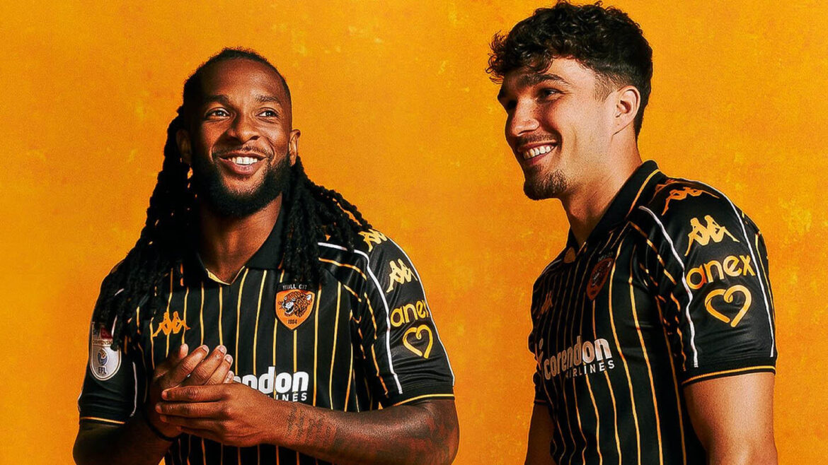 Camisa reserva do Hull City 2025-2026 Kappa