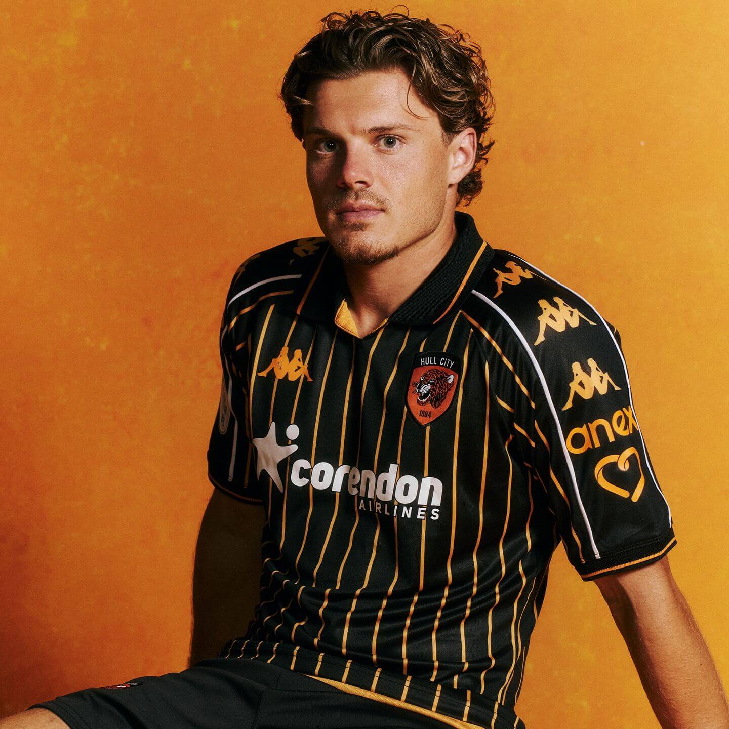 Camisa reserva do Hull City 2025-2026 Kappa