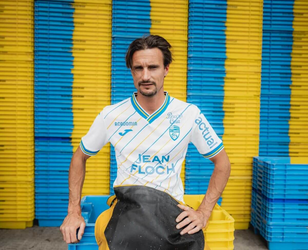 Camisa reserva do FC Lorient 2025-2026 JOMA