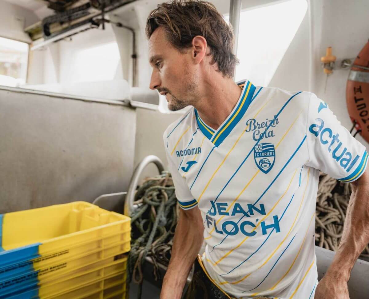 Camisa reserva do FC Lorient 2025-2026 JOMA