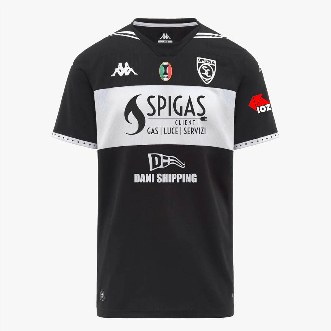 Camisa reserva do Spezia Calcio 2025-2026 Kappa