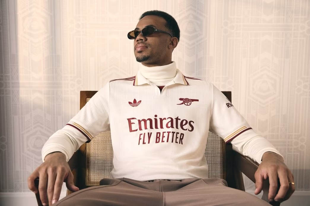 Terceira camisa do Arsenal 2025-2026 adidas