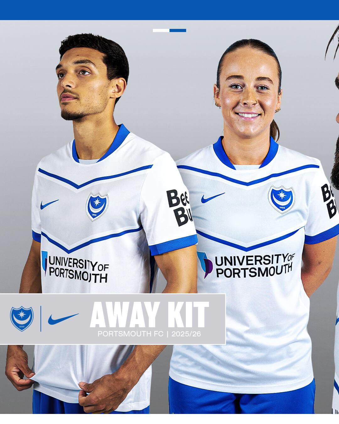 Camisa reserva do Portsmouth 2025-2026 é revelada pela Nike