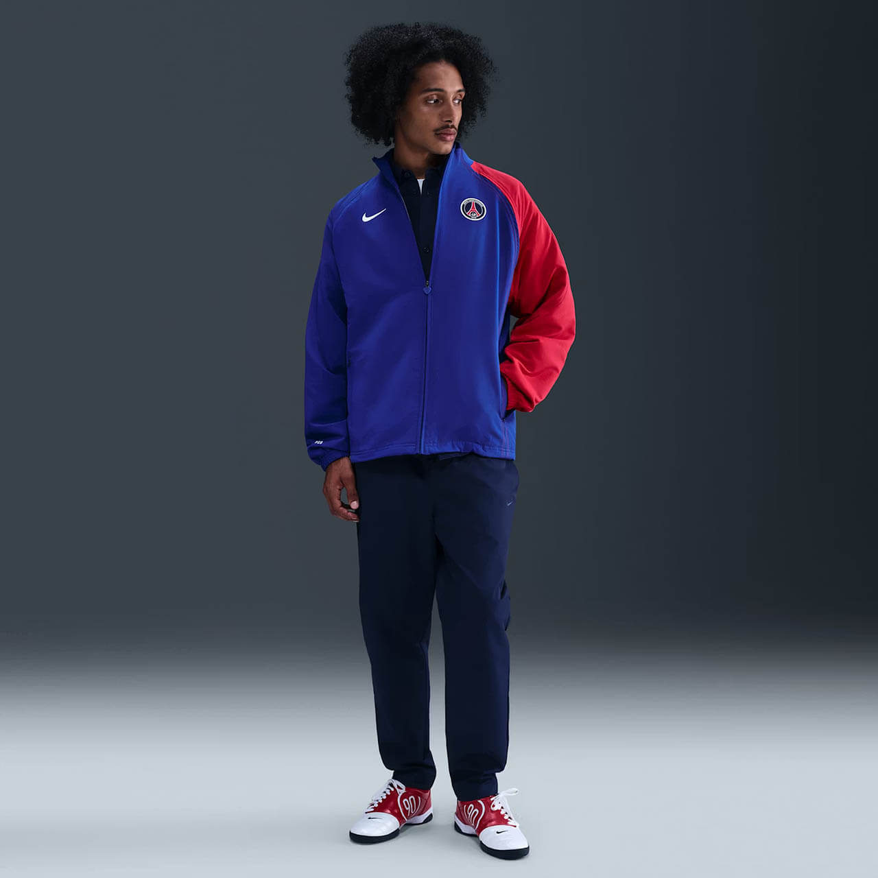 Camisa Total 90 do PSG 2004-2005 Nike Reissue Agasalho
