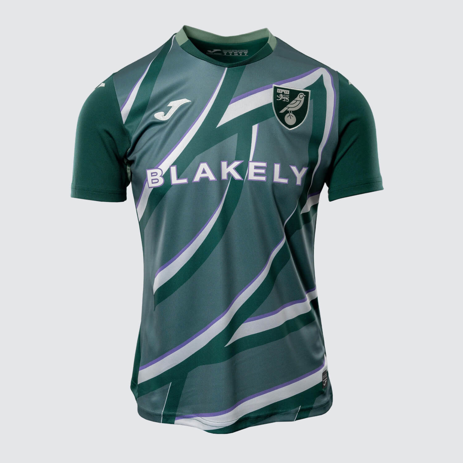 Norwich City lança nova camisa reserva 2025-2026 da JOMA