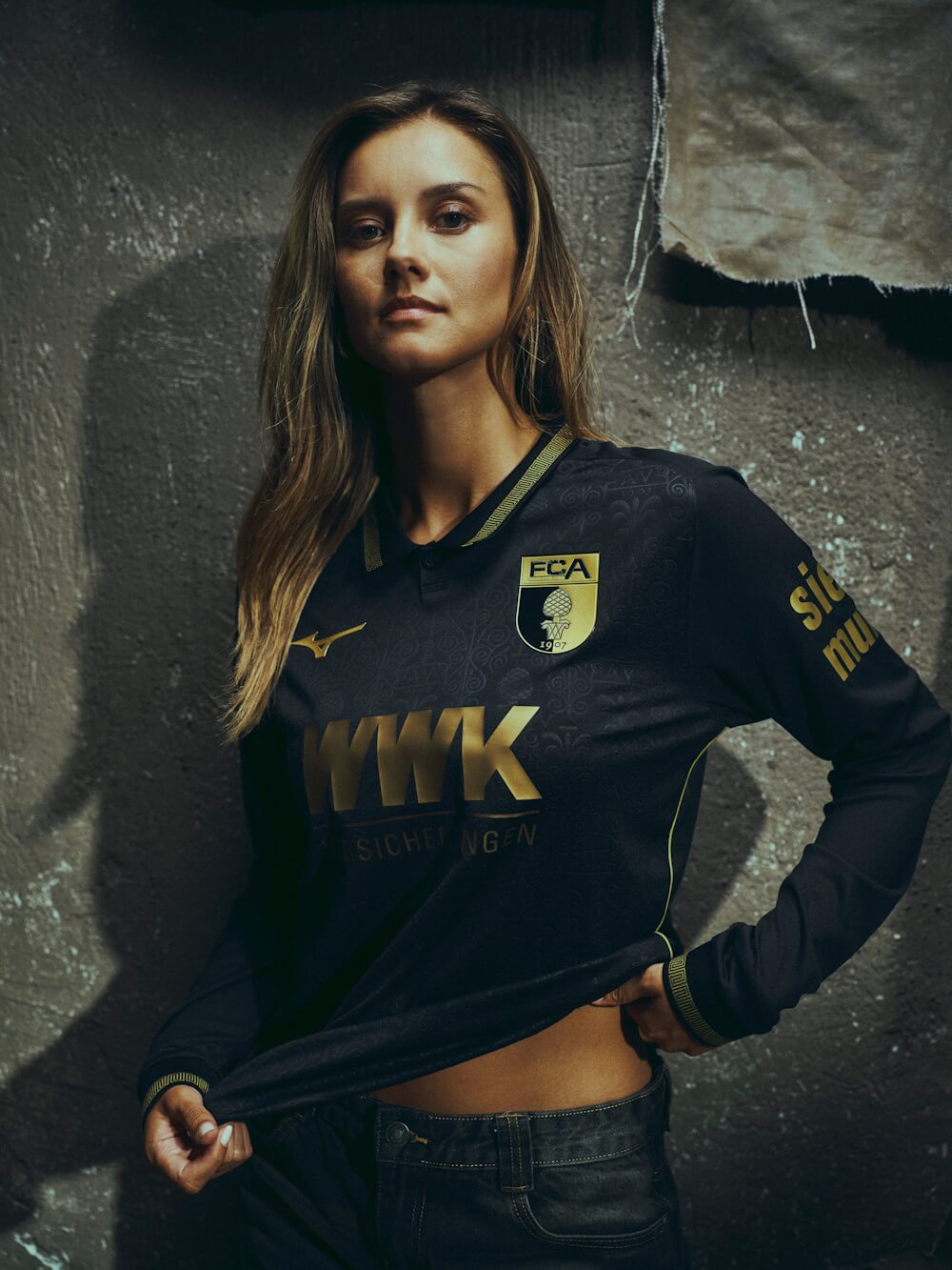 Terceira camisa do FC Augsburg 2025-2026 Mizuno