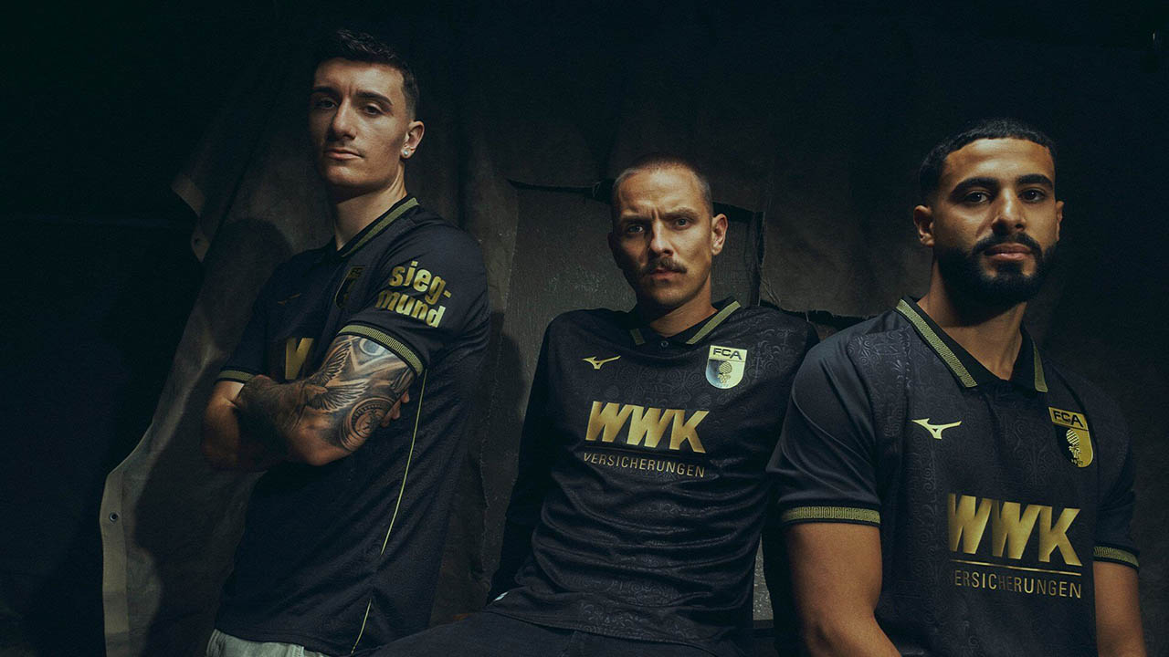 Terceira camisa do FC Augsburg 2025-2026 Mizuno