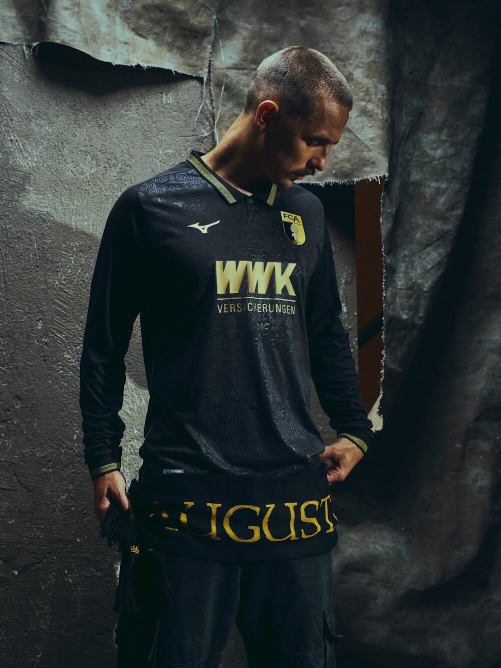 Terceira camisa do FC Augsburg 2025-2026 Mizuno