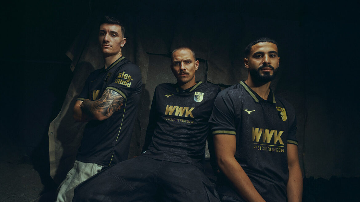 Terceira camisa do FC Augsburg 2025-2026 Mizuno